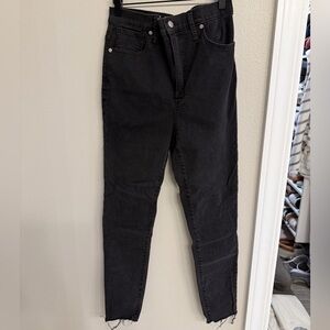 Madewell Black Denim Jeans